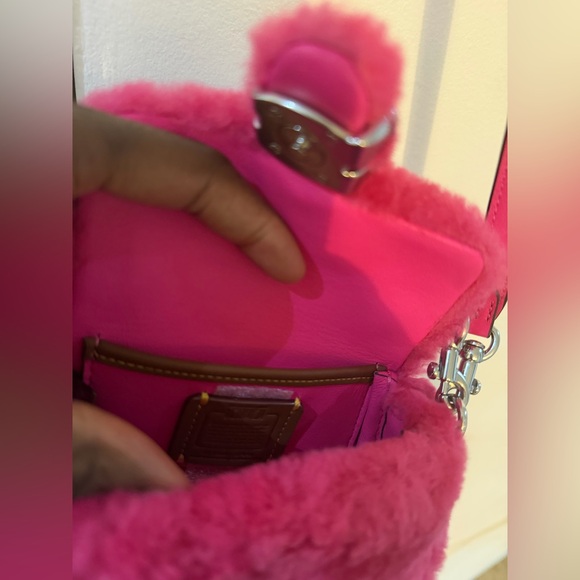 Coach Micro Tabby Faux Fur Women's Bag - Picture 6 of 6